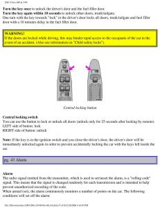 Volvo-V40-S40-owners-manual page 62 min