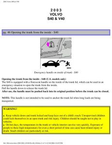 Volvo-V40-S40-owners-manual page 66 min