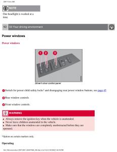 volvo-S80-II-2-owners-manual page 111 min