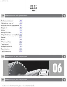 volvo-S80-II-2-owners-manual page 236 min