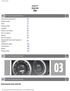 volvo-S80-II-2-owners-manual page 79 min