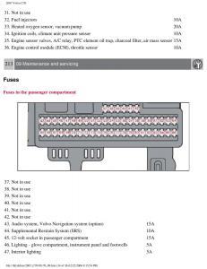 Volvo-C70-M-II-2-owners-manual page 230 min