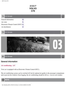 Volvo-C70-M-II-2-owners-manual page 92 min