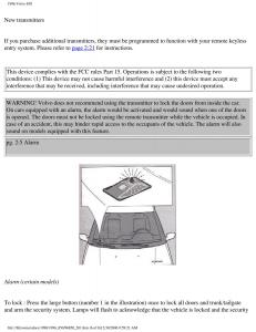 Volvo-850-owners-manual page 105 min