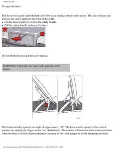 Volvo-850-owners-manual page 116 min