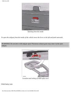 Volvo-850-owners-manual page 122 min