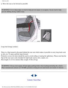 Volvo-850-owners-manual page 137 min