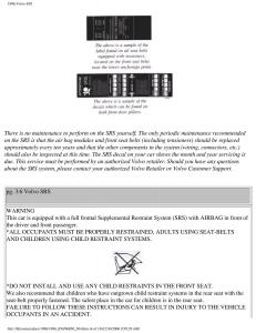 Volvo-850-owners-manual page 145 min