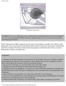 Volvo-850-owners-manual page 147 min