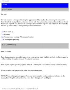 Volvo-850-owners-manual page 218 min