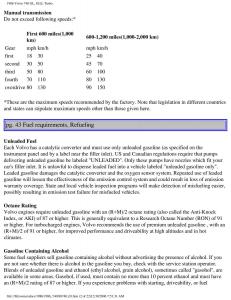 Volvo-740-GL-GLE-Turbo-owners-manual page 52 min