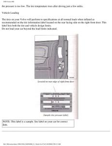 Volvo-940-owners-manual page 133 min