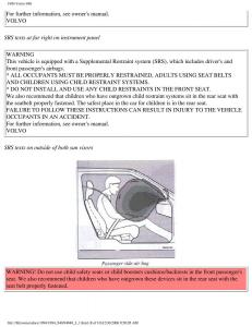 Volvo-940-owners-manual page 98 min