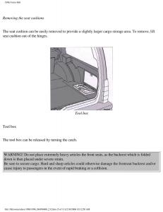 Volvo-960-owners-manual page 112 min