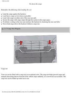 Volvo-960-owners-manual page 117 min