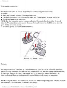 Volvo-960-owners-manual page 124 min