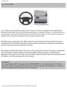 Volvo-960-owners-manual page 130 min