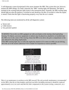 Volvo-960-owners-manual page 132 min