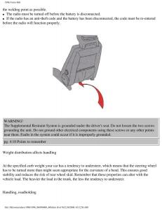 Volvo-960-owners-manual page 161 min