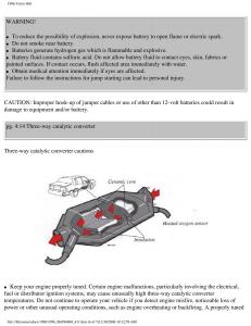 Volvo-960-owners-manual page 166 min