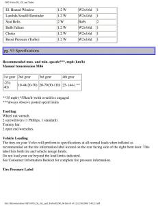 Volvo-DL-GL-Turbo-owners-manual page 123 min