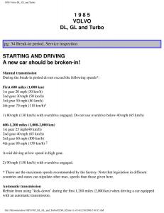 Volvo-DL-GL-Turbo-owners-manual page 47 min