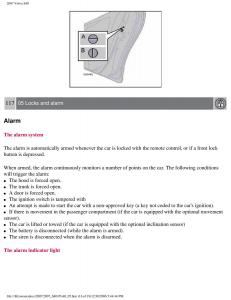 Volvo-S40-II-2-owners-manual page 123 min