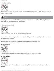 Volvo-S40-II-2-owners-manual page 137 min