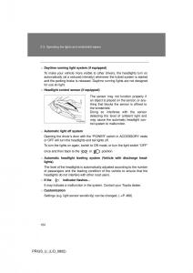 Toyota-Prius-II-2-NHW20-owners-manual page 147 min