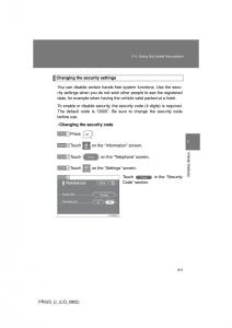 Toyota-Prius-II-2-NHW20-owners-manual page 302 min