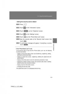 Toyota-Prius-II-2-NHW20-owners-manual page 304 min