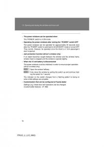 Toyota-Prius-II-2-NHW20-owners-manual page 70 min