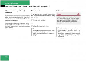 Mercedes-Benz-A-Class-W168-instrukcja-obslugi page 92 min