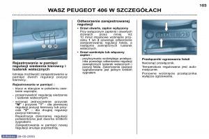 Peugeot-406-instrukcja-obslugi page 102 min