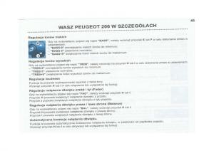 Peugeot-206-instrukcja-obslugi page 46 min