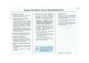 Peugeot-206-instrukcja-obslugi page 74 min