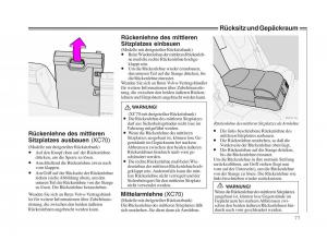 Volvo-V70-II-2-Handbuch page 78 min