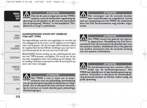 Fiat-Punto-Evo-handleiding page 114 min