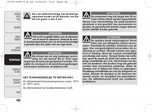 Fiat-Punto-Evo-handleiding page 184 min