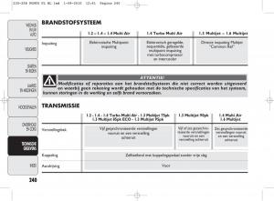 Fiat-Punto-Evo-handleiding page 242 min