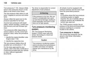 Opel-Vivaro-II-2-owners-manual page 160 min