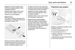 Opel-Vivaro-II-2-owners-manual page 25 min