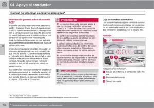 Volvo-V70-III-3-manual-del-propietario page 164 min