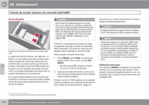 Volvo-V70-III-3-manual-del-propietario page 274 min