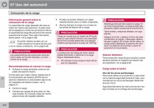 Volvo-V70-III-3-manual-del-propietario page 318 min