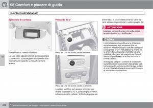 Volvo-V70-III-3-manuale-del-proprietario page 242 min