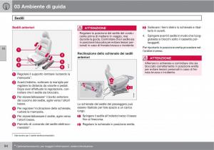 Volvo-V70-III-3-manuale-del-proprietario page 86 min