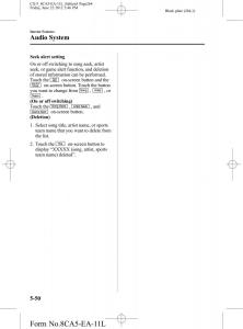 Mazda-CX-5-owners-manual page 264 min