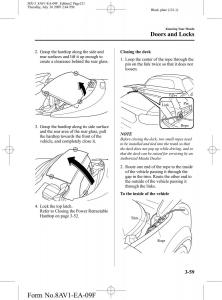 Mazda-MX-5-Miata-NC-III-3-owners-manual page 121 min