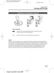 Mazda-MX-5-Miata-NC-III-3-owners-manual page 165 min